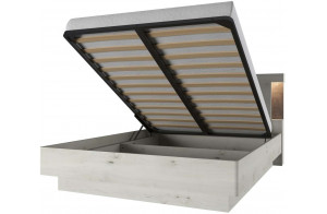 Двуспальная кровать Бьёрк 160 P с подъемным механизмом