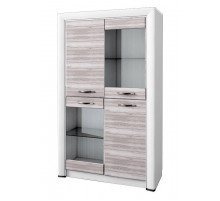 Шкаф-витрина для посуды Оливия 2V2D