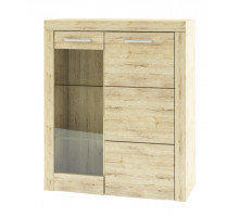 Шкаф-витрина для посуды Оскар 1V1D