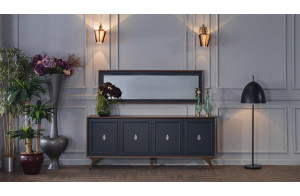 Длинный комод для посуды в гостиную Алегро ALEG-10