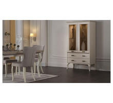 Двустворчатый шкаф витрина для посуды Andera (Андера) andr-13