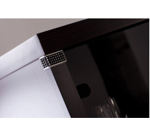 Одностворчатый шкаф витрина для посуды Мира MIRA-02 венге