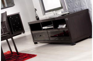 Тумба под телевизор в гостиную Мира MIRA-07 венге