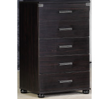 Узкий бельевой комод Мира MIRA-28 венге