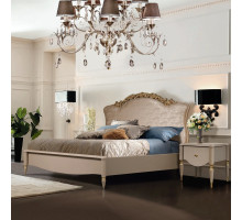 Двуспальная кровать Моника 160х200(капучино эмаль)