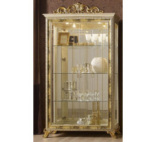 Шкаф-витрина двухдверная Катя (беж)
