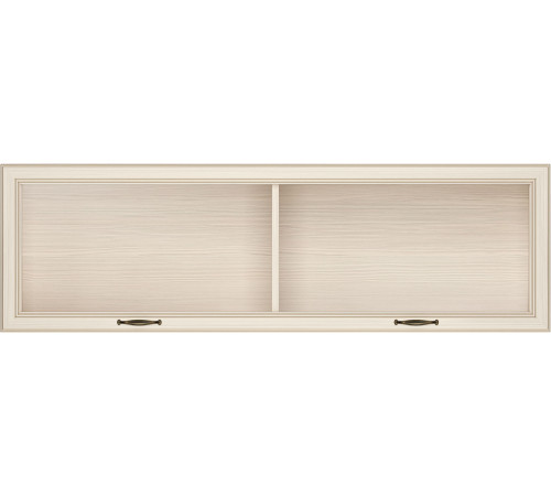 Полка навесная 2 1300 Сиена (Бодега Белый)