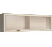 Полка навесная 2 1300 Сиена (Бодега Белый)