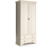 Шкаф Сиена 2-х дверных (Бодега Белый)