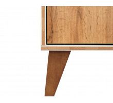 Шкаф для одежды четырехстворчатый Сканди МН-036-34(графит)