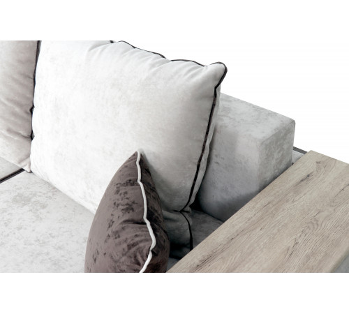 Диван-кровать Бостон 2400 с функциональными подлокотниками (вариант 1)