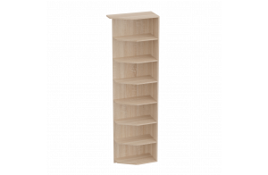 Стеллаж для спальни Элана, цвет Бодега белая