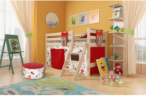Детская кровать-чердак Соня Вариант-12