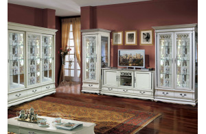 Гостиная Оскар (белая эмаль)