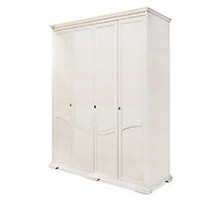 Шкаф для одежды Лика ММ-137-01/04Б (белая эмаль)