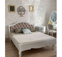 Двуспальная кровать Авиньон MUR-111-01/1 с каретной стяжкой