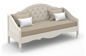 Односпальная кровать Анджелика MUR-115-01/1 с каретной стяжкой