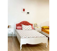 Односпальная кровать Авиньон MUR-111-01/1 с каретной стяжкой