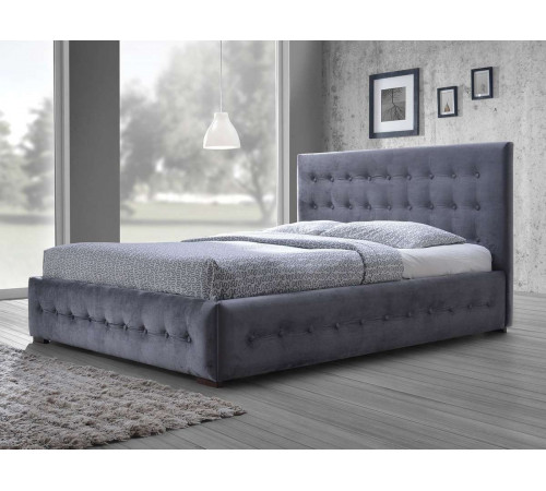 Двуспальная кровать Сандра MUR-IK-SANDRA с мягкой спинкой