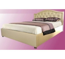 Двуспальная кровать Жанна MUR-IK-JANNA с мягкой спинкой