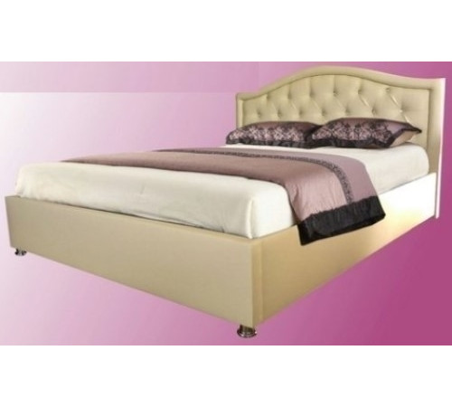 Двуспальная кровать Жанна MUR-IK-JANNA с мягкой спинкой