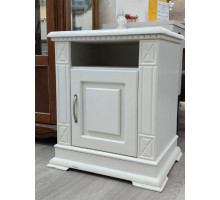 Тумба прикроватная «Верди Люкс» П434.03-1 (слоновая кость) Распродажа с экспозиции