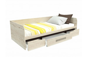 Односпальная кровать СМ-16 Мале с выдвижным ящиком