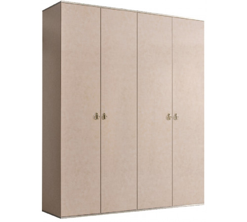 Четырехстворчатый шкаф для одежды Rimini РМШ2/4 (латте)