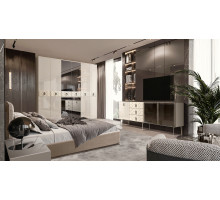 Пятистворчатый шкаф для одежды Богемия Фарфале (Bogemia Farfalle) БМШ2/5 (Fа)