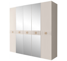 Пятистворчатый шкаф для одежды с зеркалом Богемия Филлини (Bogemia-Fillini) БМШ1/5 (Fi)