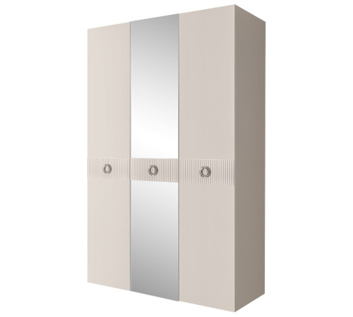 Трехстворчатый шкаф для одежды с зеркалом Bogemia-Fillini БМШ1/3 (Fi)