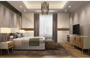 Комод для гостиной Богемия Вуд (Bogemia Wood) БМКМ-5(Wo)