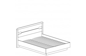 Двуспальная кровать 1600х2000 Ронда 315